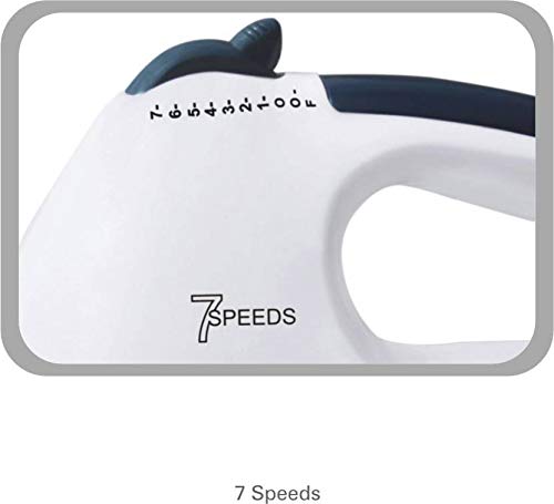 Inalsa MIXO 200-Watt Hand Mixer with 7 Speed (White/Black) Inalsa MIXO 200-Watt Hand Mixer with 7 Speed (White/Black)